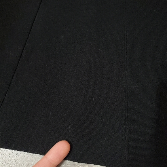 Rag & Bone Isla Knit Fit & Flare Skater Sweater Mini Skirt. Black. Size Medium - Picture 7 of 15